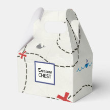 Pirate Treasure Map Bateau Baleine Fête Personnali