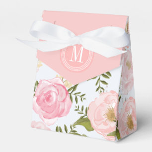 Ballotins Pivoine rose florale vintage Girly de roses