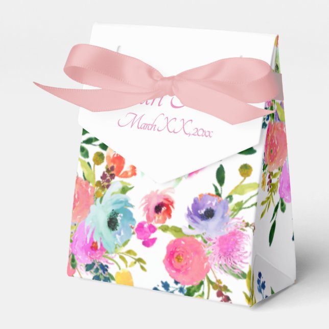 Ballotins PixDezines Aquarelle Ranunculus (Verso)