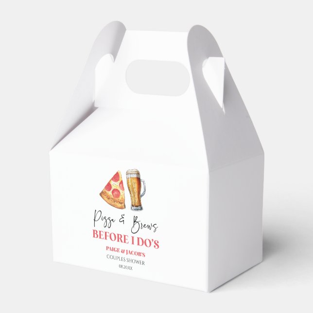 Ballotins Pizza et bières avant que je ne fasse la fête de d (Verso)