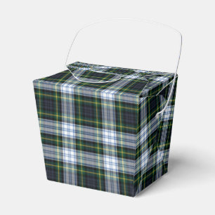Ballotins Plaid Tartan Clan Gordon White Green Classic