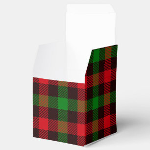 Ballotins Plaid vert et rouge