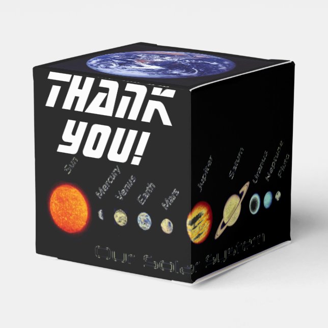 Ballotins Planètes de la boîte de faveur, espace extra-atmos (Arrière)