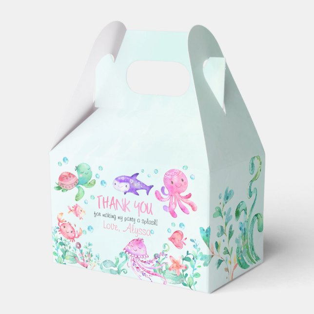 Ballotins Plonger sous la mer Ballotin d'anniversaire (Verso)