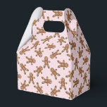 Ballotins Pneuka rose Dot Pain d'épice Homme Noël Cookie<br><div class="desc">Pneuka rose Dot Pingerbread Homme Noël Ballotin</div>