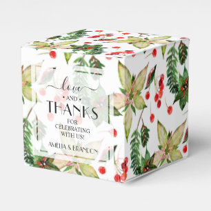 Ballotins Poinsettias et Berries Noël