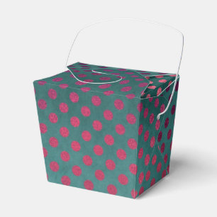 Ballotins Points Faux Foil turquoise et Vintage de Bourgogne