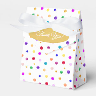 Ballotins Points multicolores Merci