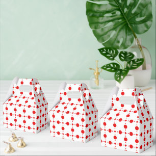 Ballotins Points rouges, Motif à pois, Pois, Pointillé