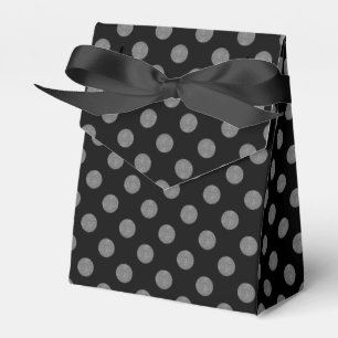 Ballotins Pois gris et noir