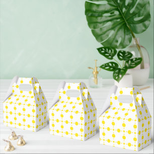 Ballotins Pois Jaunes, Motif Polka Dot, Points, Pots