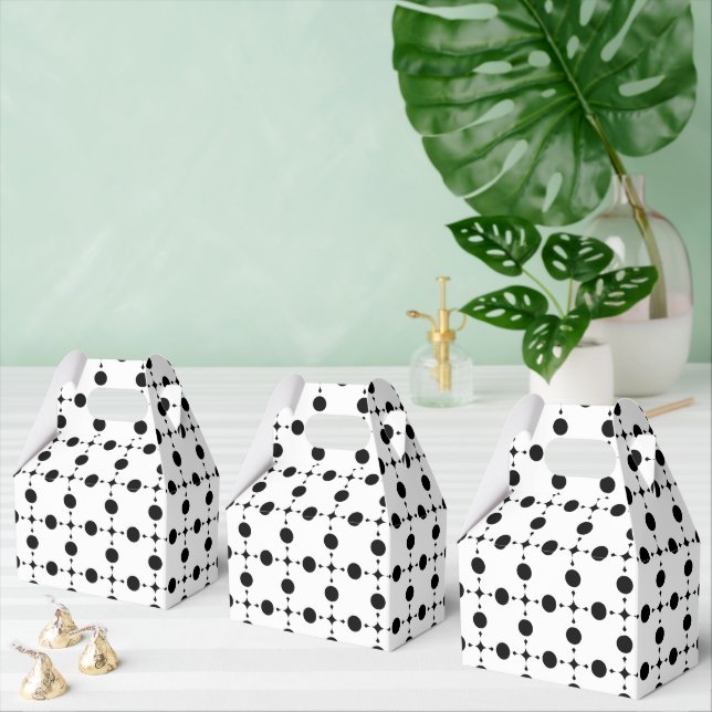 Ballotins Pois noirs, Motif à points Polka, points, pointill (Multiple)