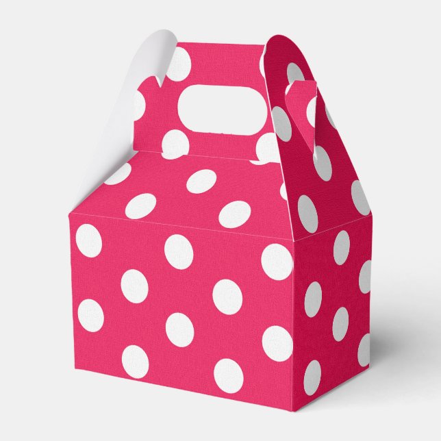 Ballotins Pois Rose Et Blanc (Verso)