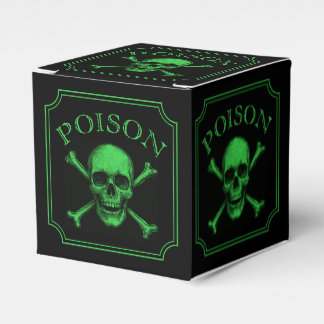 Ballotins Poison Crâne et os croisés Halloween Design Imprim