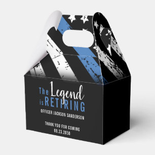 Ballotins Police Retraite Ligne bleue Drapeau Application de