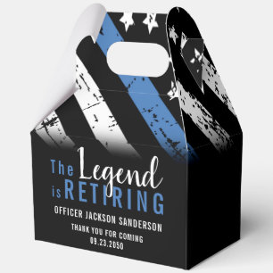 Ballotins Police Retraite Ligne bleue Drapeau Application de