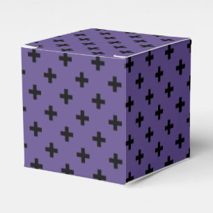 Ballotins Polka noire croise sur ultra violet