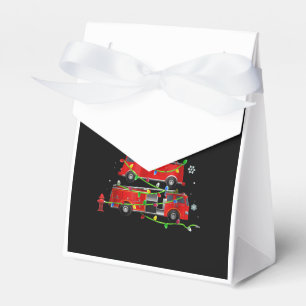Ballotins Pompier Camion Arbre de Noël Hommes Femmes