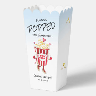 Ballotins Pop La Question Popcorn Fiançailles