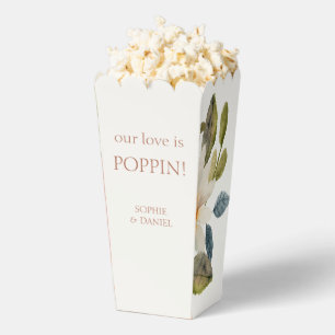 Ballotins Popcorn floral et d'ivoire