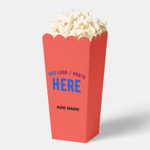 BALLOTINS POPCORN MODERNE ET MODERNE DE MARQUE ROUGE ORANGE