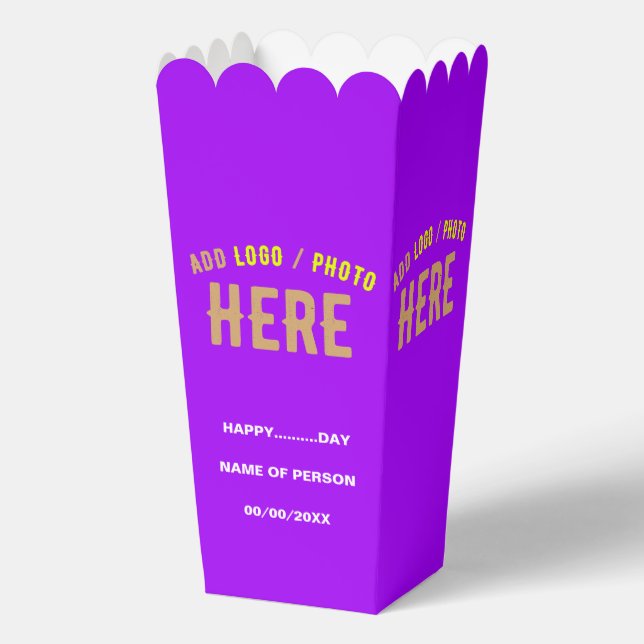 BALLOTINS POPCORN MODERNE ET PERSONNALISABLE (Recto)