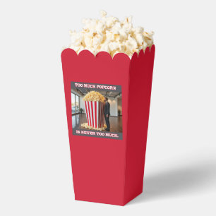 Ballotins Popcorn N'importe qui boîtes de pop-corn