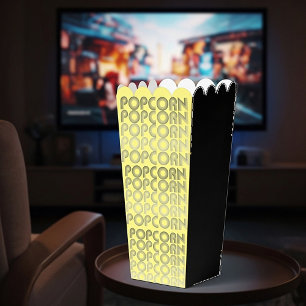 Ballotins Popcorn noir et jaune