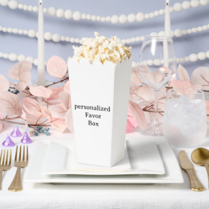 Ballotins popcorn personnalisé 3.75x3.5x7.5
