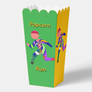 Ballotins Popcorn Run Jaune + Vert