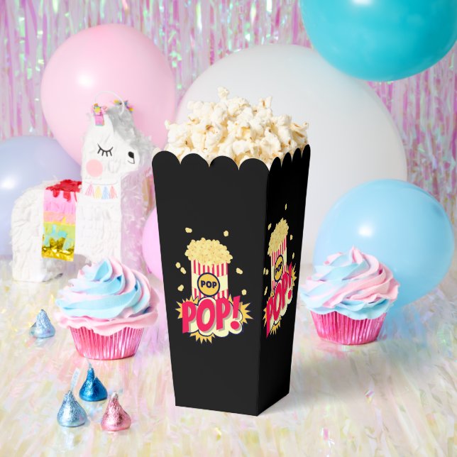 Ballotins Popcorn Vintage Rétro Drôle (Fête)