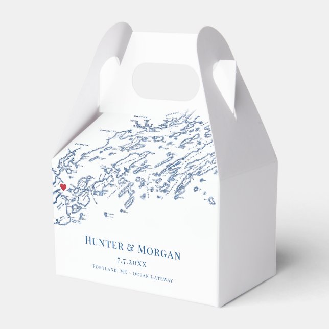 Ballotins Portland Maine Destination Mariage Élégant (Verso)