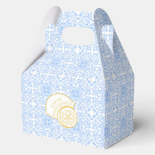 Ballotins "Pour ma Squeeze principale" Citron & Carreaux Ble
