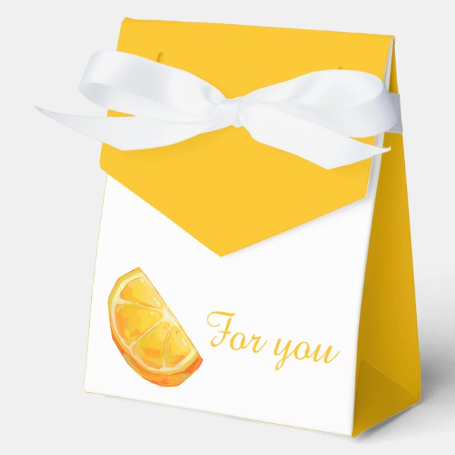 Ballotins Pour vous, orange  (Recto)