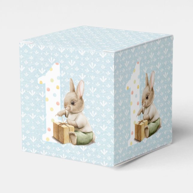 Ballotins Premier anniversaire de la mignonne Bunny (Verso)