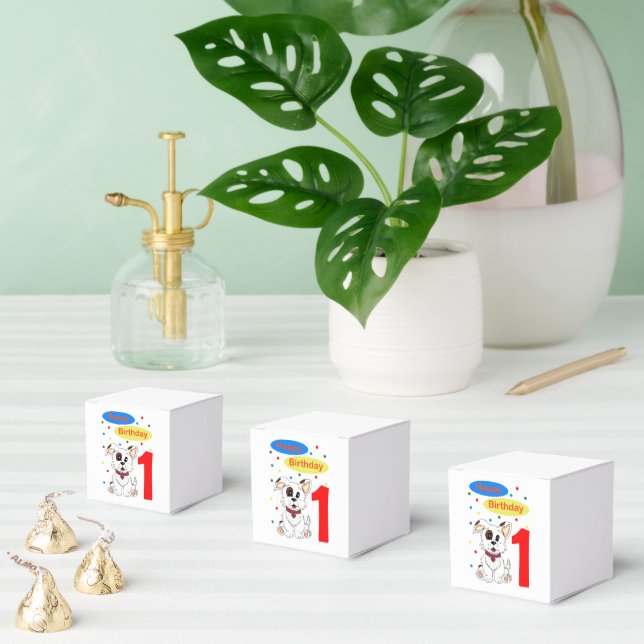 Ballotins Premier anniversaire d'enfant Chiot mignon et conf (Multiple)