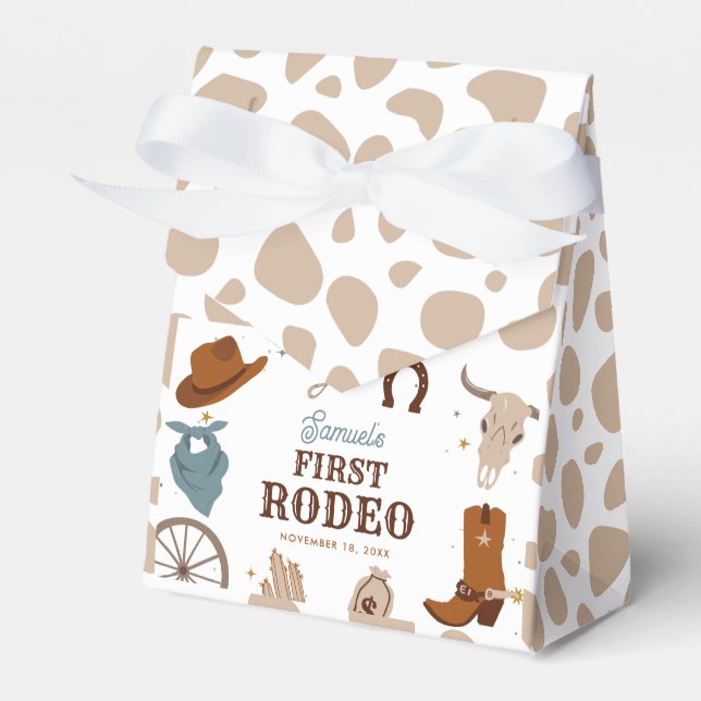 Ballotins Premier Rodéo Wild West Boy Premier Anniversaire B (Verso)