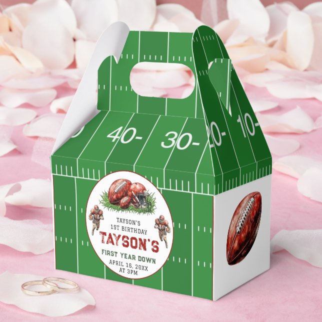 Ballotins Première année de football bas 1er anniversaire fê (Mariage)