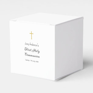 Ballotins première communion catholique simple QR minimal