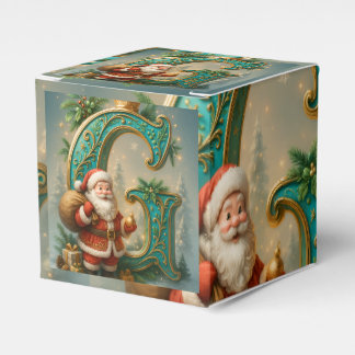 Ballotins Première G dorée avec Père Noël et Couronne