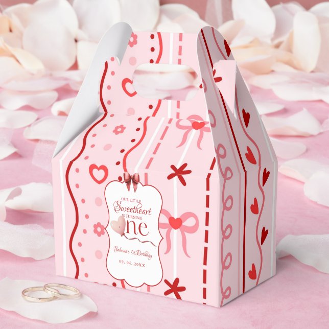 Ballotins Première Saint-Valentin d'anniversaire bébé fête d (Mariage)