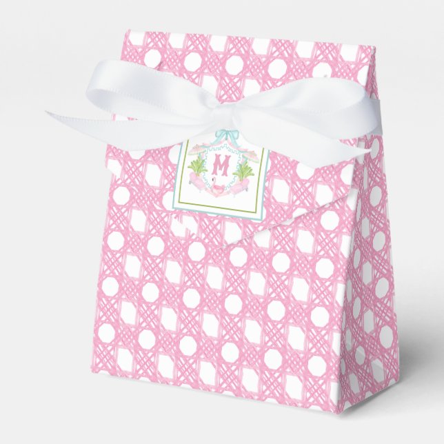 Ballotins Preppy Palm Beach Monogram Crest (Verso)