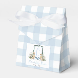 Ballotins Preppy Southern Blue Boy Baby shower Chien