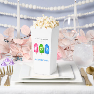 Ballotins Prêt à éclater Baby Shower coloré en forme de suce