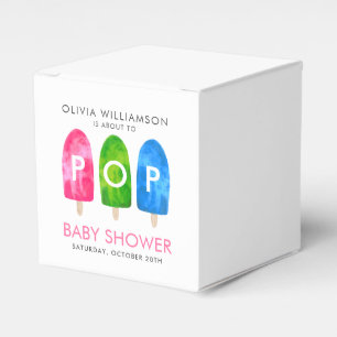 Ballotins Prêt à pop Baby shower populaire coloré