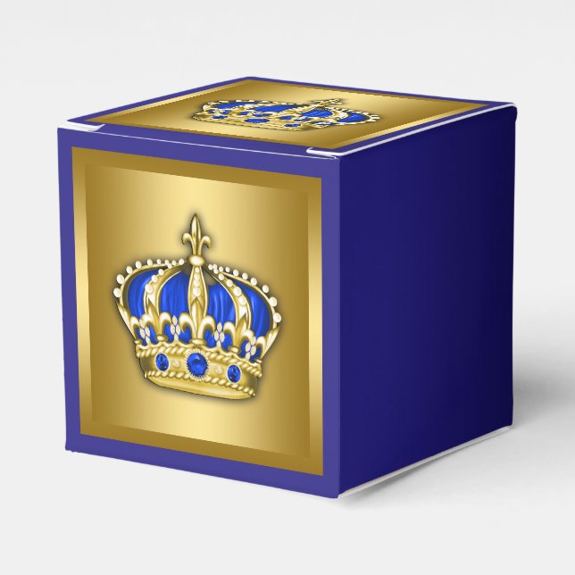 Ballotins Prince Bleu Royal et Or (Verso)