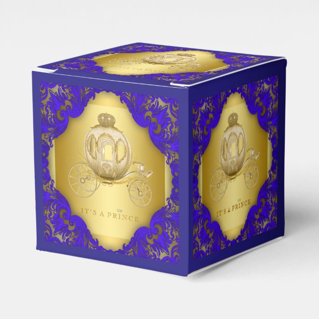 Ballotins Prince bleu royal et or (Verso)