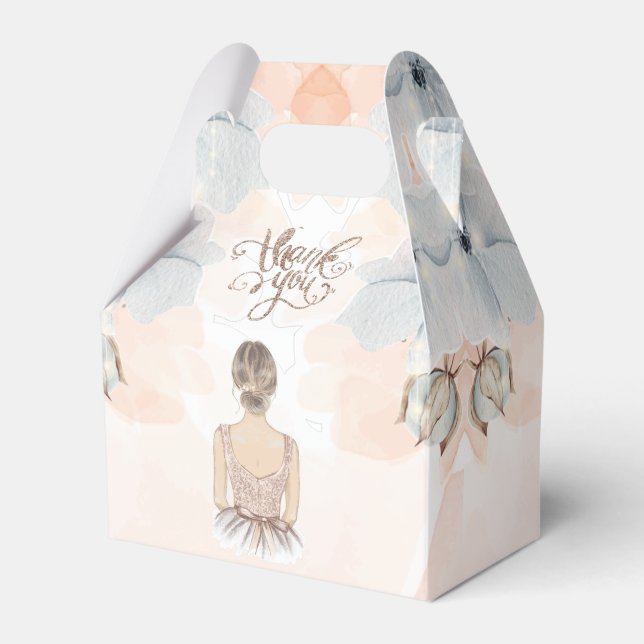 Ballotins Princesse fête d'anniversaire Merci de parties sci (Verso)