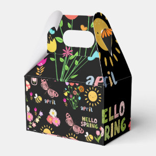 Ballotins Printemps ensoleillé fleurit Design floral avec l'