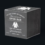Ballotins Proposition Groomsman Serez-Vous Mon Groomsman<br><div class="desc">Posez la grande question à vos groomsmans avec ces boîtes-cadeaux amusantes! Modifiez facilement la date du mariage. Remplissez-le avec des gâteries amusantes ou des articles que vos groomsmen aimeront! Rassemblez les gars et commencez cette fête !</div>